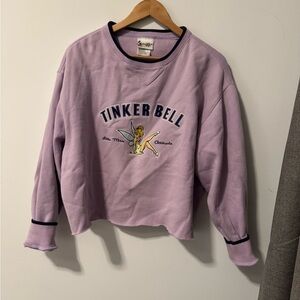 Disney Lavender Tinker Bell Sweater